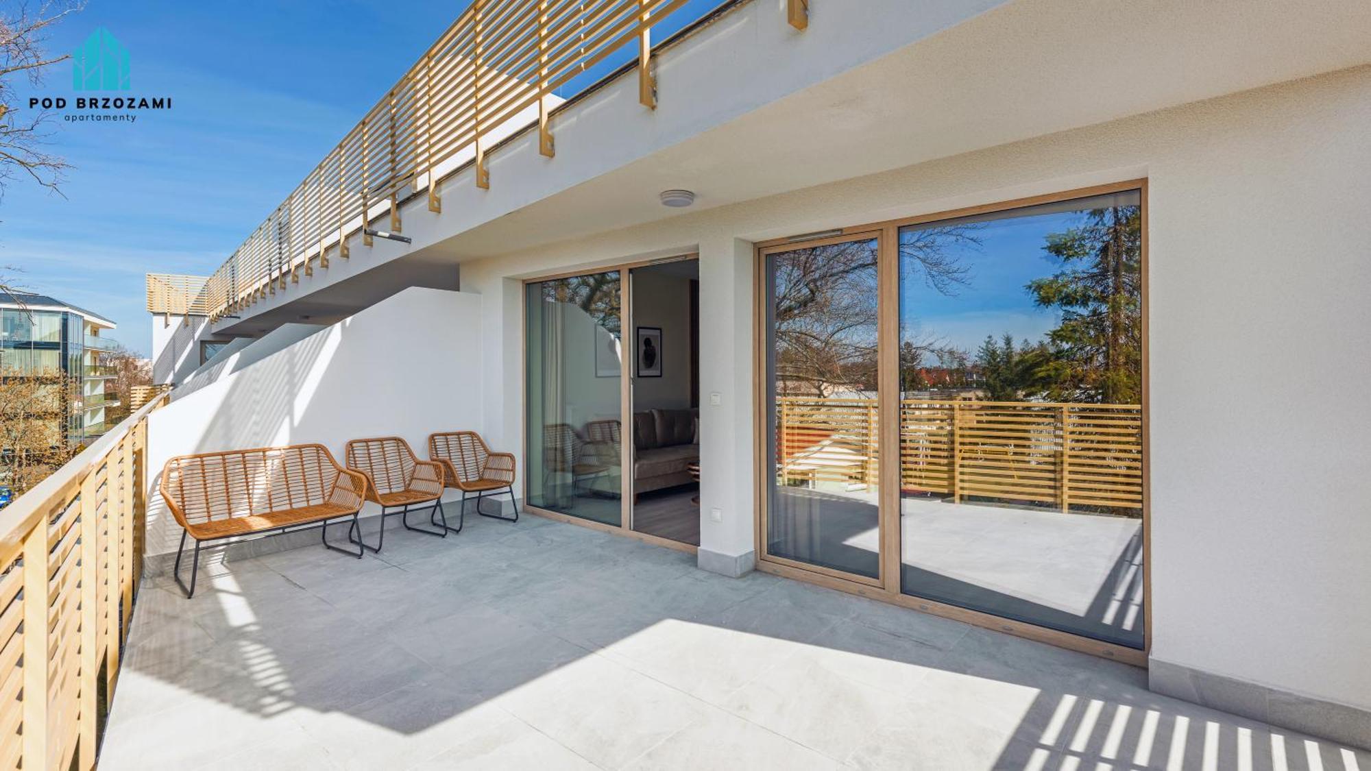 Pod Brzozami Apartamenty Gea Eco Sianożęty Exterior foto